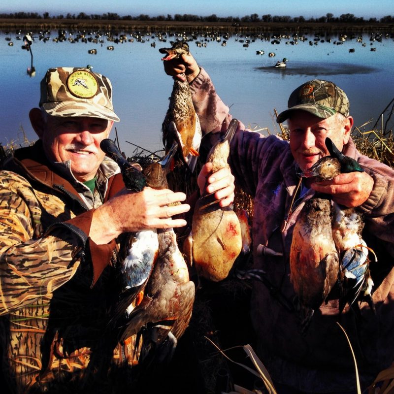 California Duck hunting guide Feisty Fish Guide Service