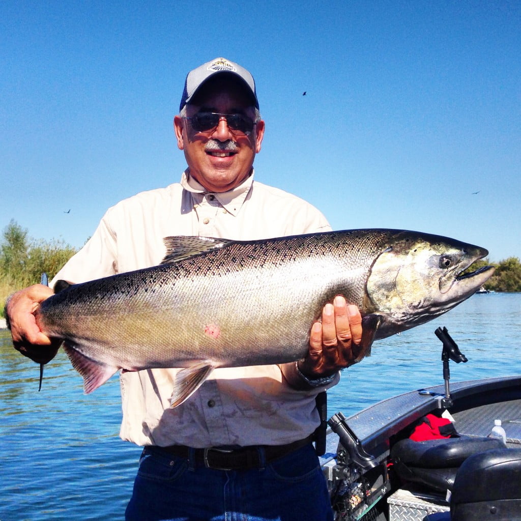 Sacramento River Salmon Fishing