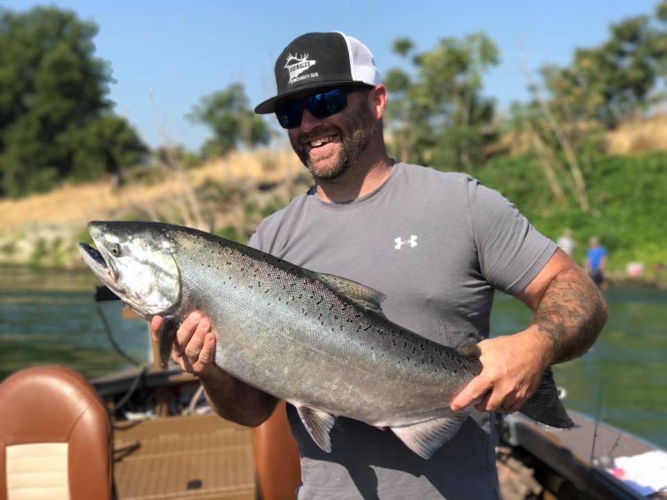 California King Salmon Feisty Fish Guide Service